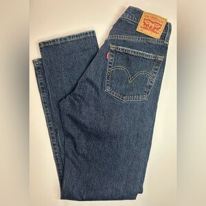 Levi’s 501 Original Fit Button Fly Men's Jeans-Size 25Wx30L Classic Medium Wash